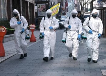 รับพ่นยาฆ่าเชื้อ